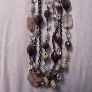 Vintage multi Strand Necklace